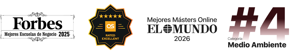 Rankings - Forbes 2025 - 5 stars QS - 4 mejor máster por El Mundo en España