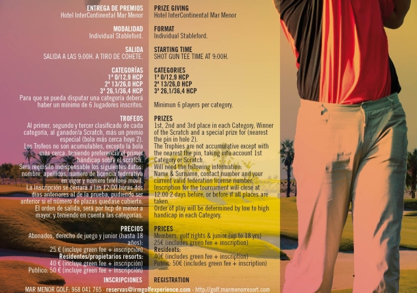 ENAE Business School Colabora en el II Torneo de Golf de Navidad