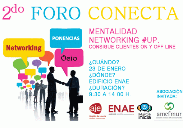 2º Foro Conecta. MENTALIDAD NETWORKING #UP
