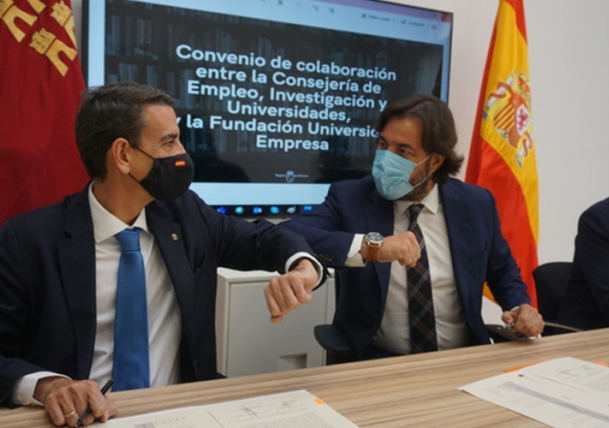 Presentación del convenio con la CARM para la formación de profesionales autónomos