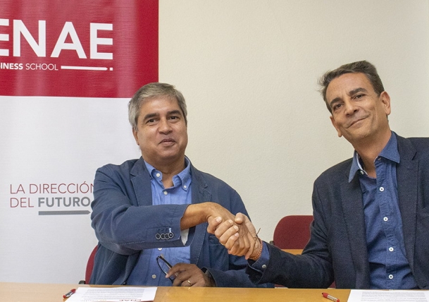 ENAE Business School y CENTIC firman un convenio de colaboración