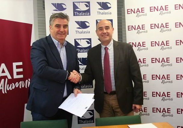 ENAE Alumni y Hotel Thalasia Costa de Murcia firman convenio de colaboración 