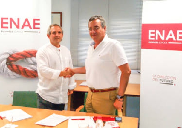 ENAE y la Asociación APOEXPA firman un convenio de colaboración