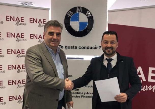 ENAE Alumni y Motorsport BMW estrechan lazos de colaboración    