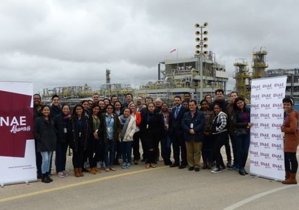 ENAE Alumni visita Sabic, una de las principales compañías petroquímicas del mundo