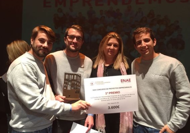ENAE concedió el primer y segundo premio en el XXV Concurso de Proyectos Empresariales organizado por el Ayuntamiento de Murcia y el Centro de Iniciativas Municipales (CIM.M)
