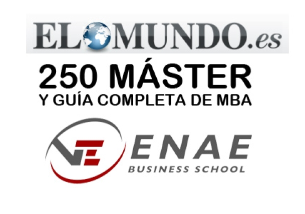 Tres programas máster de ENAE Business School, entre los mejores del Especial 250 Master del periódico El Mundo 2013