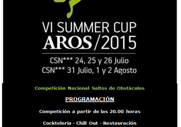 ENAE Business School patrocina la VI Summer Cup Aros